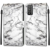 Voltage Colored Drawing Magnetic Clasp Horizontal Flip PU Leather Case with Holder & Card Slots